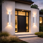 LED Outdoor Waterproof Wall Light White – IP65 Up & Down Glow