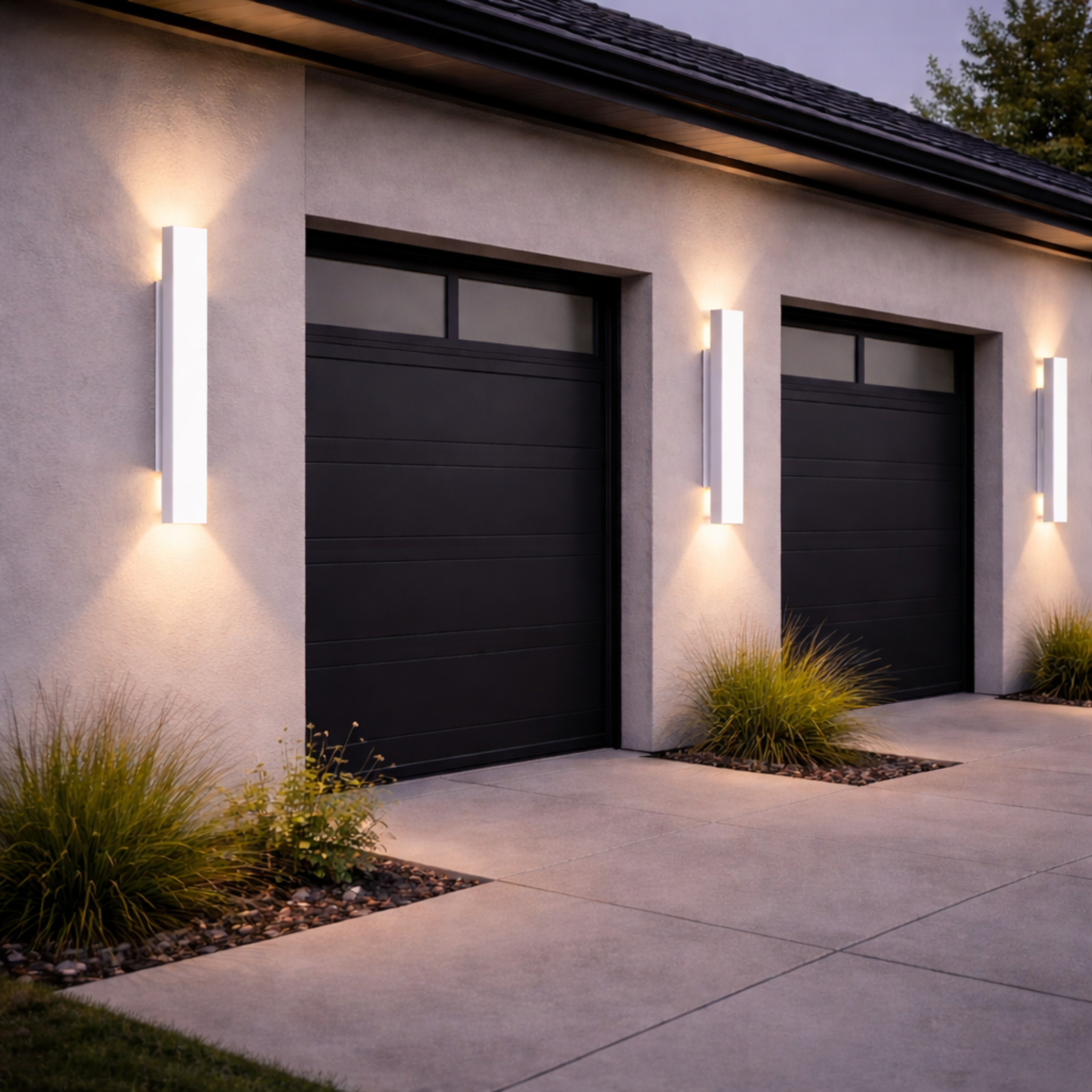 LED Outdoor Waterproof Wall Light White – IP65 Up & Down Glow