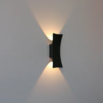 LED Outdoor Waterproof Wall Light – 12W (Black)